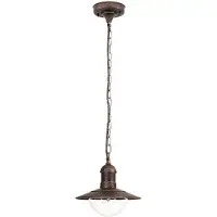 Rabalux Lampada a sospensione mediterranea 1xE27 Oslo oro antico 8737