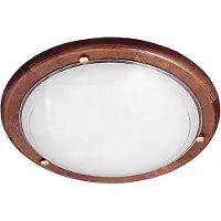 Rabalux Plafond con legno 30 cm E27 1x60W rovere rotondo Ufo 5417