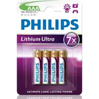 Philips Litio Ultra FR03 Mignon AAA 4 pezzi
