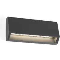 Faro Applique angolare LED da esterni Must larga 15,8cm