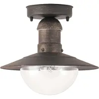Rabalux Oslo plafoniera per esterni 1x E27 oro antico