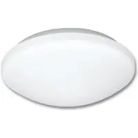 Ecolite Plafoniera da soffitto per esterni IP44 E27 60 W bianco con sensore di movimento