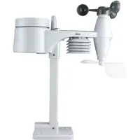 Alecto Stazione meteorologica professionale con sensore bianco/nero Nedis WS-4700