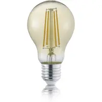 TRIO Lighting E27 8W lampadina LED a filamento oro 2.700K