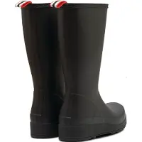 Hunter per donna. WFT2007RMA Stivaletti neri Original Play (42), Nero, Basso, Nessuno, Casual
