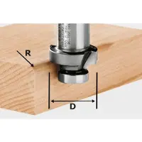 Festool Fresa arrotondante HW HW R4-OFK 500 | 490094