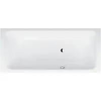 Bette Baignoires rectangulaires BetteSelect, installation, côté pieds à droite, trop-plein à l'avant, 1700x750x420mm, 3422-000, 3422-000