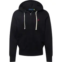 Ralph Lauren per uomo. 710813297001 Felpa con cappuccio nera RL (XXL), Nero, Casual, Cotone