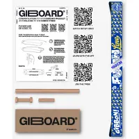 Gibbon Slacklines Giboard Line Slackline (160 x 5 cm, fun)