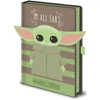 Pyramid Quaderno Premium A5 Sono Tutto Orecchie Verde The Mandalorian Star Wars