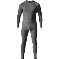Maier Sports Adrian Intimo sintetico Uomo (XXL, grigio)