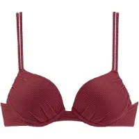 Sunseeker Top per bikini rosso ruggine