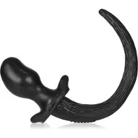 Oxballs Coda per cucciolo Plug Queue Bulldog Noir 11,5 x 6cm