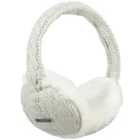 Barts Women's Monique Earmuffs Protezione per le orecchie Donna (One Size, bianco/grigio)