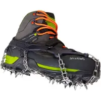 Salewa Mountain Spike Crampon Grappette da ghiaccio (S, nero)