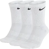 Nike Everyday Cushioned Training Crew Socks Calze casual Uomo (XL - EU: 46-50, bianco/grigio)