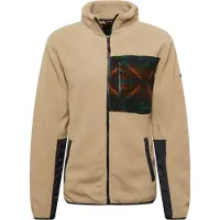 Iriedaily Wonderer Track Jacket Giacca in pile Uomo (M, beige)