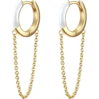 Glanzstücke Orecchini oro / bianco