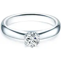Trilani Anello argento / trasparente