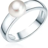 Valero Pearls Anello argento / bianco perla