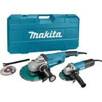 Makita 230 V Set smerigliatrice angolare 125/230 mm DK0054X1