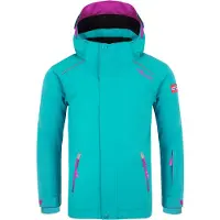 TROLLKIDS Kid's Holmenkollen Snow Jacket Pro Giacca da sci Bambini (116, turchese)