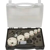 Makita Set di seghe a tazza da 15 pezzi in metallo B-38679