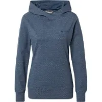 Vaude Women's Tuenno Pullover Felpa con cappuccio Donna (38, blu)