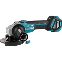 Makita Smerigliatrice angolare a batteria DGA514ZJU 125 mm con regolazione e AWS Li-ion 18V senza batteria