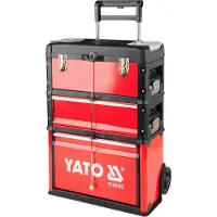 YATO Carrello portautensili con 2 cassetti 52x32x72 cm