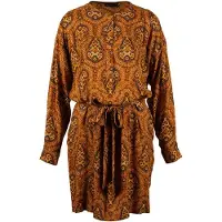 River Woods Brown Long Sleeve Dress Taglia: 40 | Abiti Mini Outlet | Donna