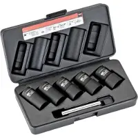 Bahco Set Di Viti Di Sicurezza Per L´estrazione Di Dadi Rounded Nut