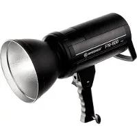 Bresser FN-600 TTL Nikon Flash + Batteria