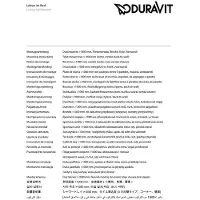 Duravit Starck Slimline piatto doccia bianco 1600x800 mm - 720238000000001