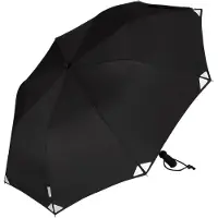 Euroschirm Telescope Handsfree Ombrello nero/grigio