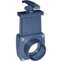 Cepex Valvola A Saracinesca 43577 Ø90x90 Con Attacco A Bicchiere Per Saldatura A Solvente X Attacco A Bicchiere Per Saldatura A Solvente