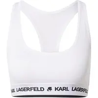 Karl Lagerfeld Logo Bralette White Taglia: M | Reggiseni Outlet | Donna | Bianco