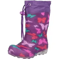 Beck Stivale di gomma lilla chiaro / colori misti