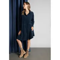 River Woods Ls Wide Dress Large Pkt Blue Taglia: 34 | Abiti in T-Shirt Outlet | Donna | Blu