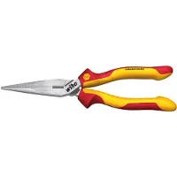 Wiha Pinze a becchi tondi, professionali, L.160mm dritte VDE,