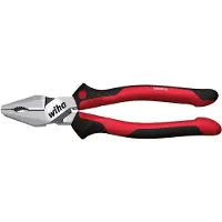 Wiha Pinze combinate Industrial con DynamicJoint e OptiGrip con tagliente extra lungo in blister 225 mm