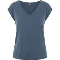 Pieces T-shirt A V | Blu | S