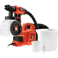Black & Decker Pistola Per Verniciatura A Spruzzo 'Hvlp400C-It' 450 W - Barattolo 1200 Ml