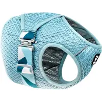 Hurtta Cooling Wrap - Gilet rinfrescante rosa o blu, Colore: blu, Taglia: 45-55 cm