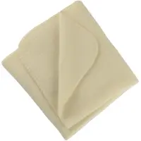 Engel Baby Blanket with Seamless Edge Coperta Bambini (80 x 100 cm, beige)