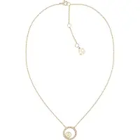 Tommy Hilfiger Alla moda collana placcata oro Vine Circle 2780585