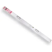 Bmi Riga di misurazione con 1 livella orizzontale e 1 livella verticale, con fori passanti, 180 cm