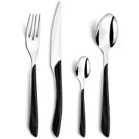 Amefa Eclat Nature, Black 2274 set di posate 16-pz