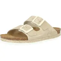 Espadrij l'orginale Women's Ami Velour Sandali Donna (38, beige)