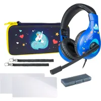 BigBen Interactive Set Accessori Essenziali 6 In 1 Unicorno Per Switch